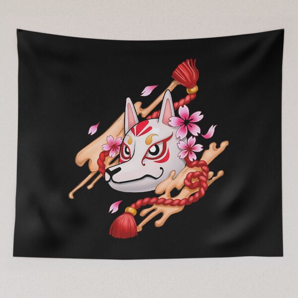 Item preview, Kitsune Mask  designed and sold by Morehouse82.