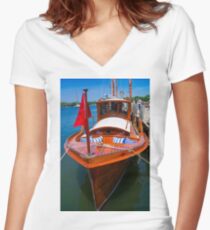 Fancy Cruiser Women's Fitted V-Neck T-Shirt