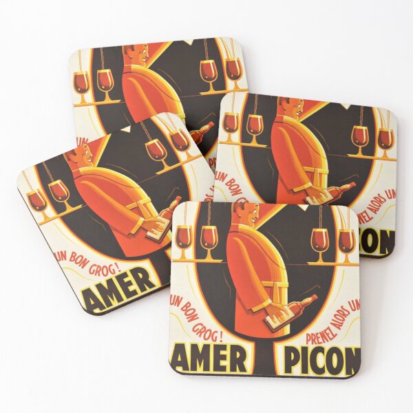 Item preview, Vintage pub - Amer Picon Chaud designed and sold by SuperNanais.