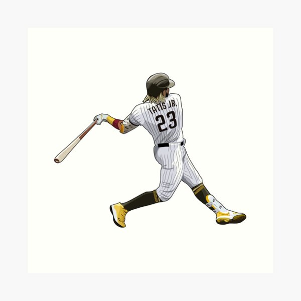 Fernando Tatis #23 Hits Double Art Print for Sale by PluginBabes