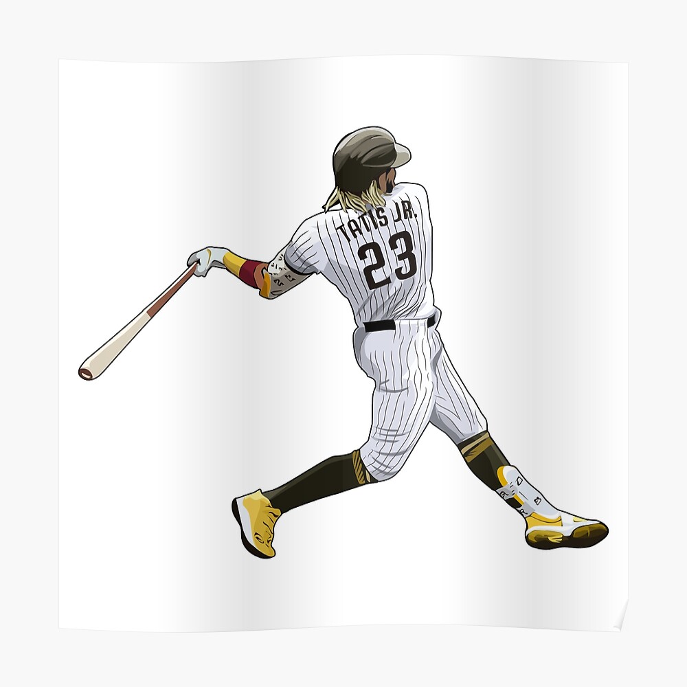 Tatis Jr Jersey Sticker for Sale by cocreations