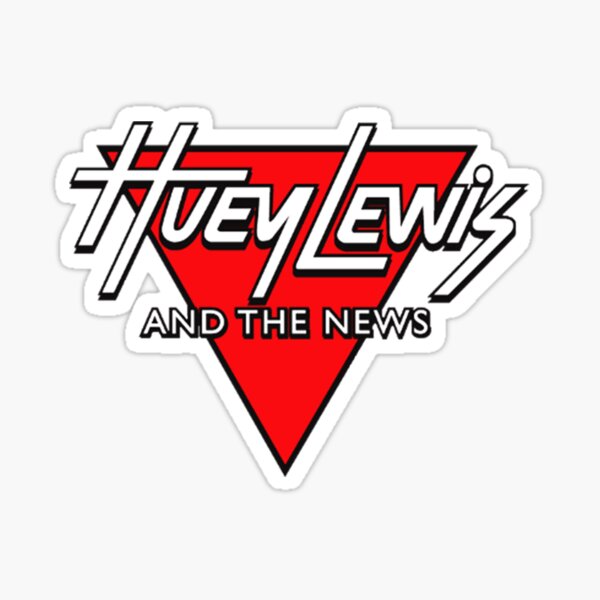 HUEY LEWIS AND THE NEWS Metal Music Rock Band Vinyl Sticker Decal Car Window 8" 