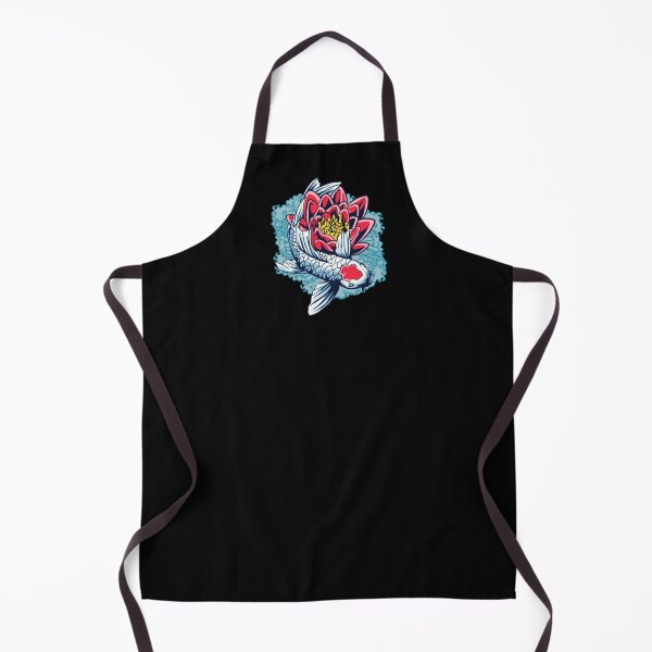 Item preview, Koi Fish and Lotus Flower designed and sold by RiffXS.