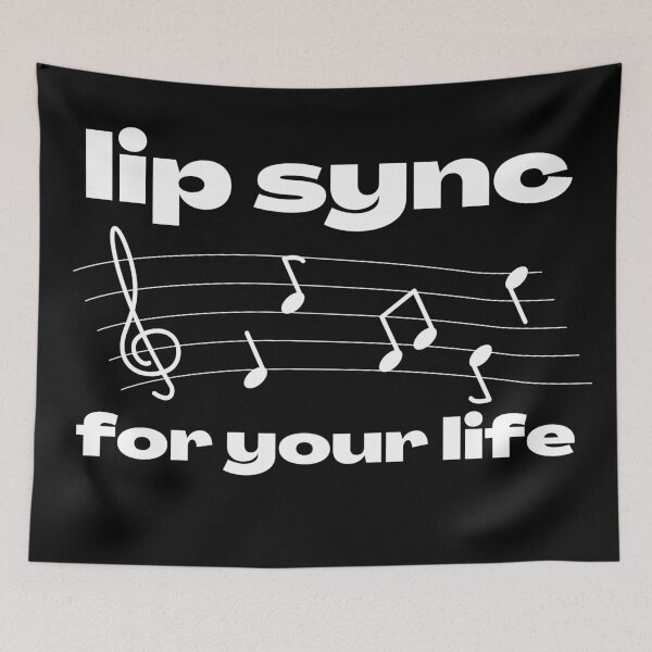 Item preview, lip sinc for your life,funny lip sinc for your life designed and sold by November17th.