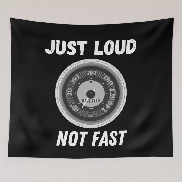 Item preview, Just Loud Not Fast designed and sold by Labradoodlesetc.