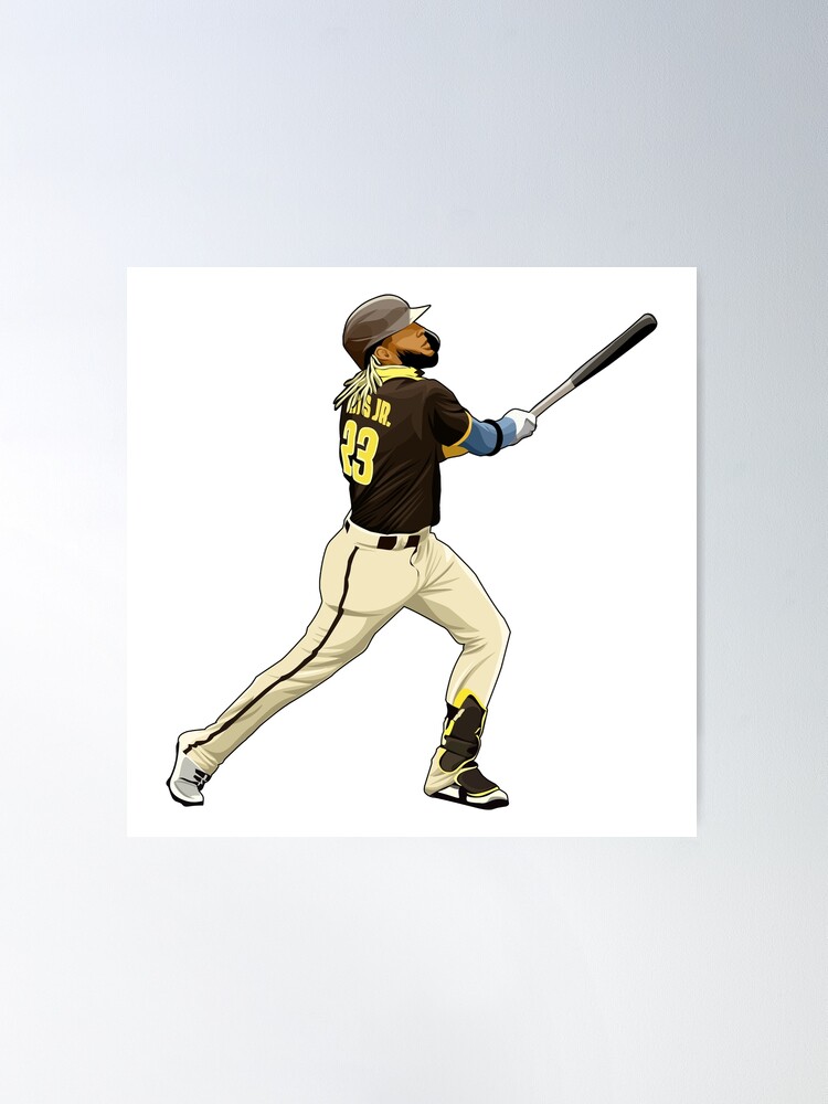 Fernando Tatis #23 Hits Double Art Print for Sale by PluginBabes