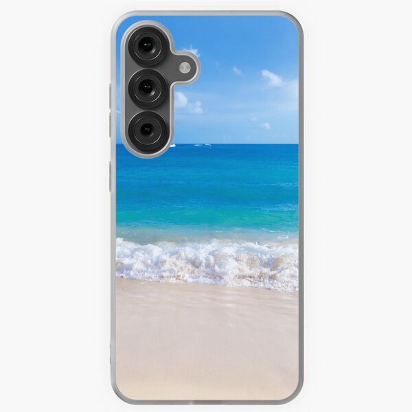 Item preview, Gentle waves on the sandy beach in Hawaii designed and sold by ellensmile.