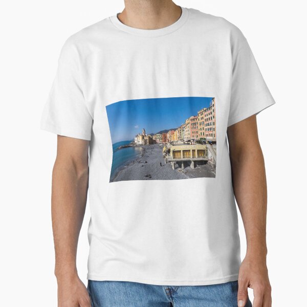 Item preview, The beach of Camogli designed and sold by pietrofoto.