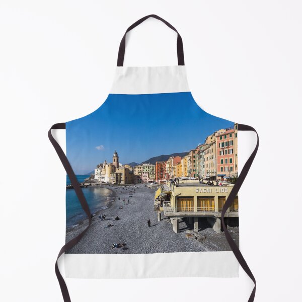 Item preview, The beach of Camogli designed and sold by pietrofoto.