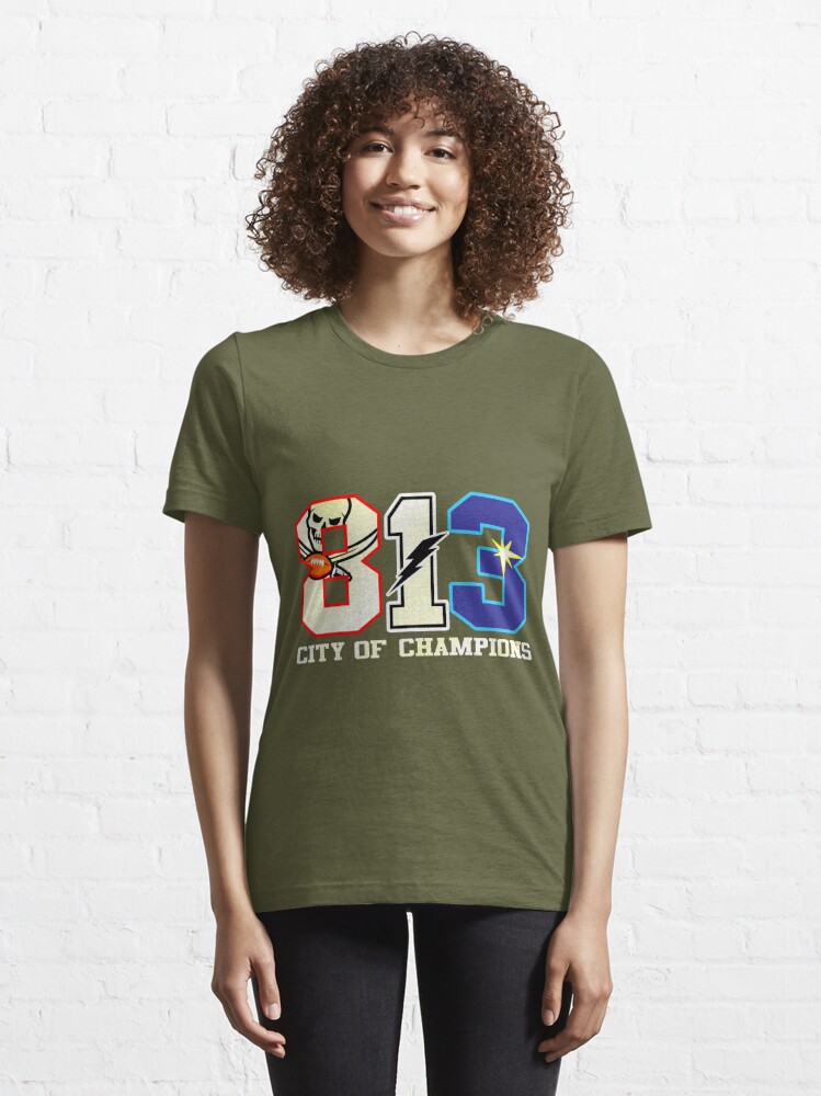 813 Winners Bucs Bolts Rays city of champions shirt - Kingteeshop