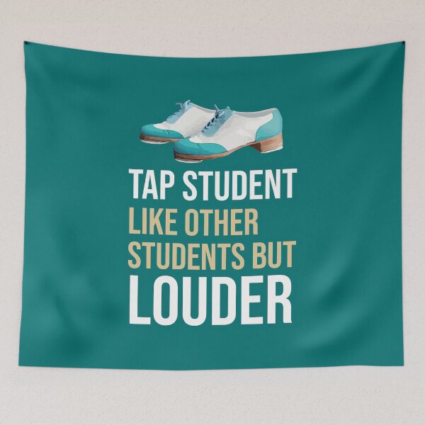Item preview, Funny Tap dancing gift - tap student like other teachers but louder  | tap dance related gifts, tap dance student gifts, tap shoes designed and sold by TAP-DANCE-ART.
