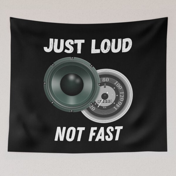 Item preview, Just Loud not Fast designed and sold by Labradoodlesetc.