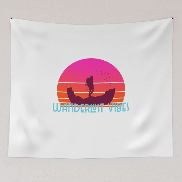Item preview, WANDERLUST VIBES designed and sold by Prototypicalart.