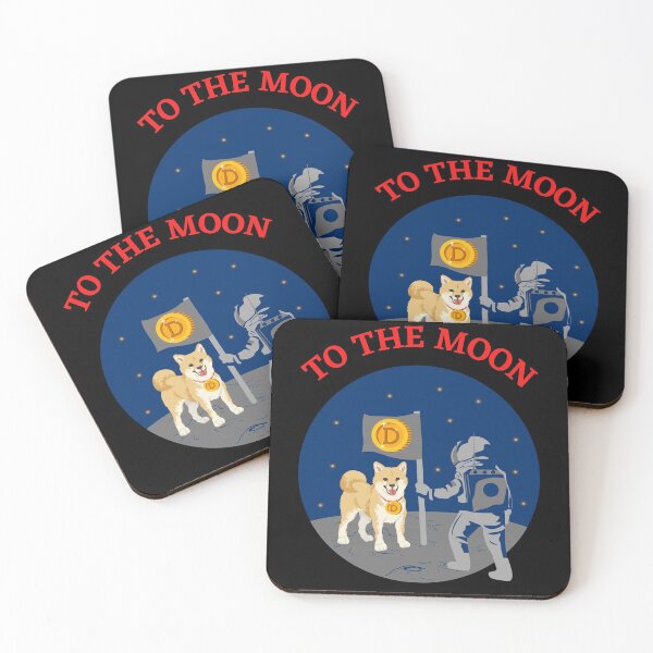 Item preview, Investment In Doge Coin To The Moon   designed and sold by WoodburyLake.