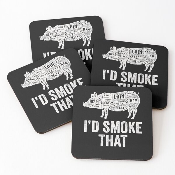 Item preview, I&x27;d Smoke That Pig BBQ T-Shirt for Grillmaster Dad  Essential T-Shirt designed and sold by LeathaStehr.