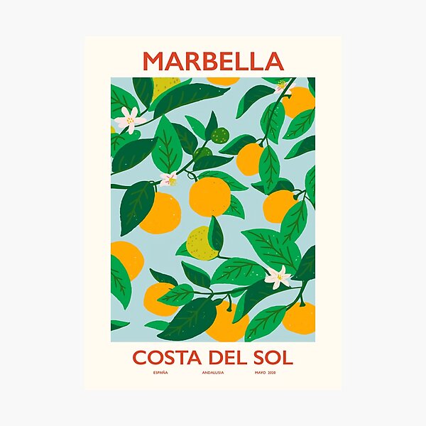 Marbella costa del sol Photographic Print
