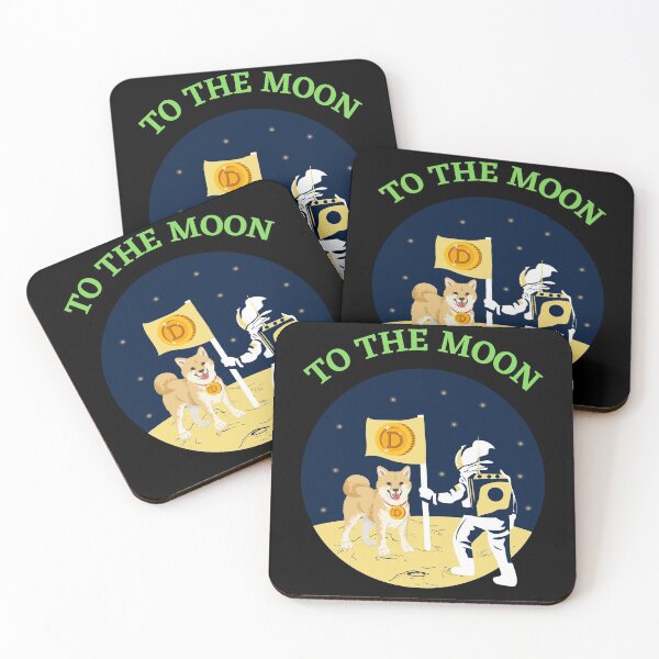 Item preview, Investment In Doge Coin To The Moon   designed and sold by WoodburyLake.