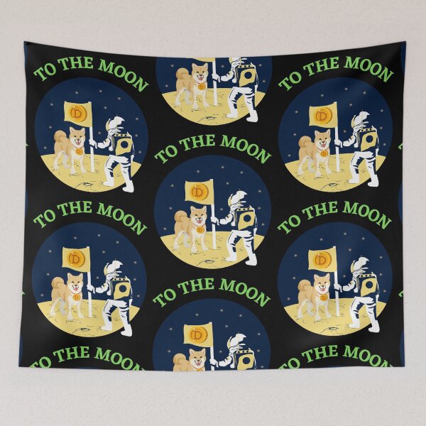 Item preview, Investment In Doge Coin To The Moon   designed and sold by WoodburyLake.