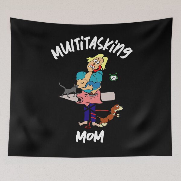 Item preview, Multitasking Mom designed and sold by Labradoodlesetc.