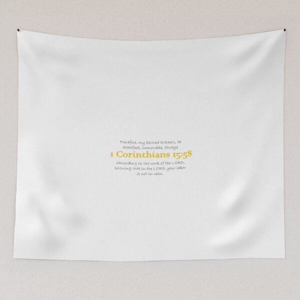Item preview, 1 Corinthians 15:58 designed and sold by LeratoM.