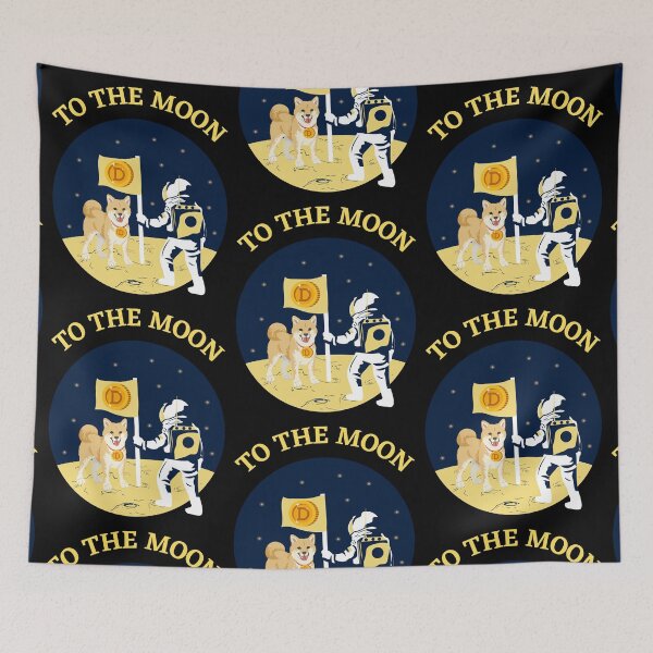 Item preview, Investment In Doge Coin To The Moon   designed and sold by WoodburyLake.