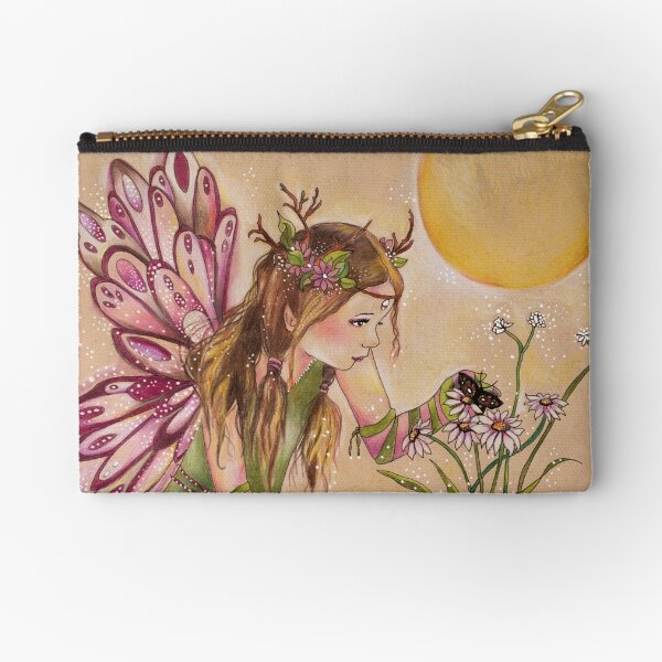 Secret Faery Garden Zipper Pouch