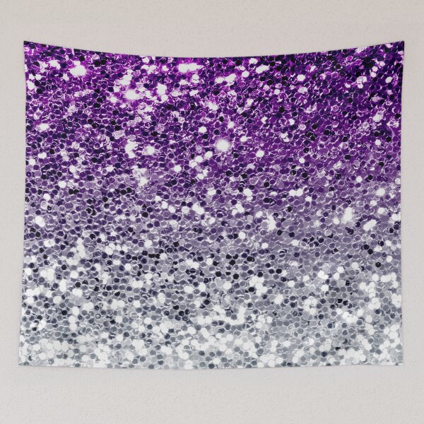 Item preview, Ombre Sequin Aesthetic Pattern designed and sold by WOW TeesAndThings.