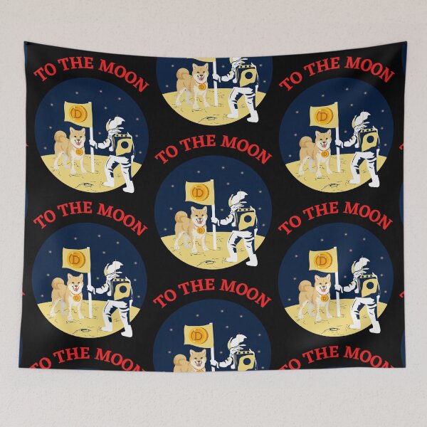 Item preview, Investment In Doge Coin To The Moon   designed and sold by WoodburyLake.
