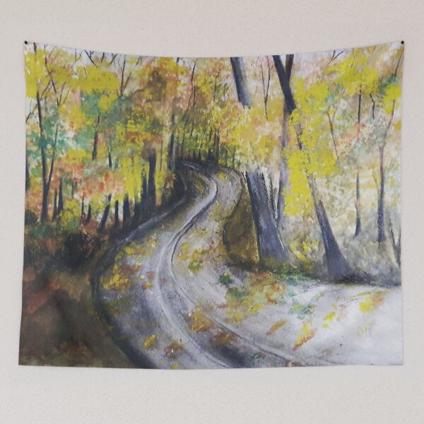 Item preview, Camino de otoño designed and sold by TextureTones.