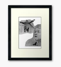 The Reichenbach Fall Framed Print