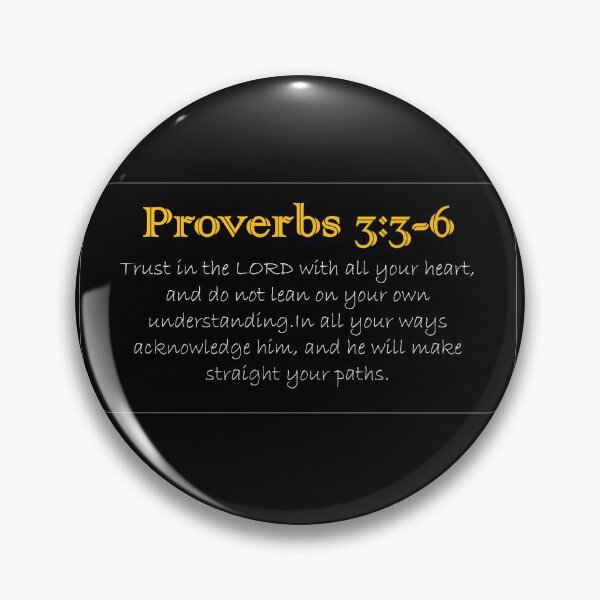 Item preview, Proverbs 3:3-6  designed and sold by LeratoM.