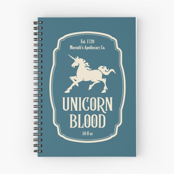 Item preview, Unicorn blood label designed and sold by legateesofmoon.