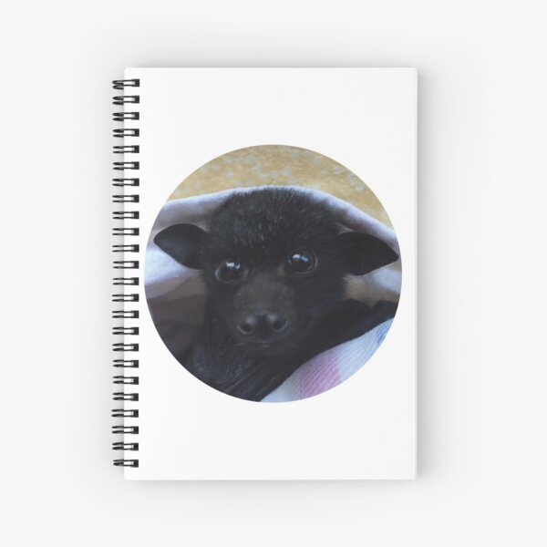 Batzilla The Bat Funny Spiral Notebook