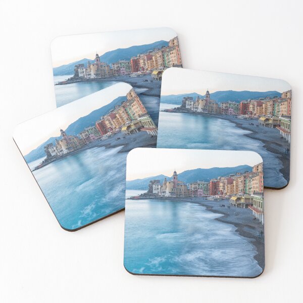 Item preview, The beach of Camogli designed and sold by pietrofoto.
