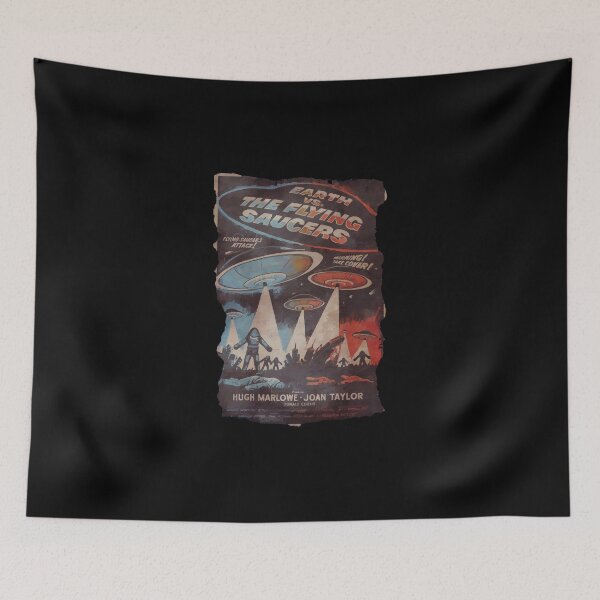 Item preview, Tierra vs los platillos voladores designed and sold by bertHome24.