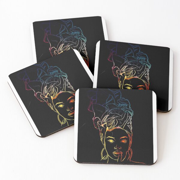 Item preview, Dope afro queen dook colorful designed and sold by NoxDaArtist.