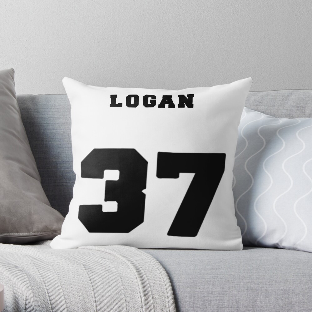 Hockey Jersey Throw Pillow