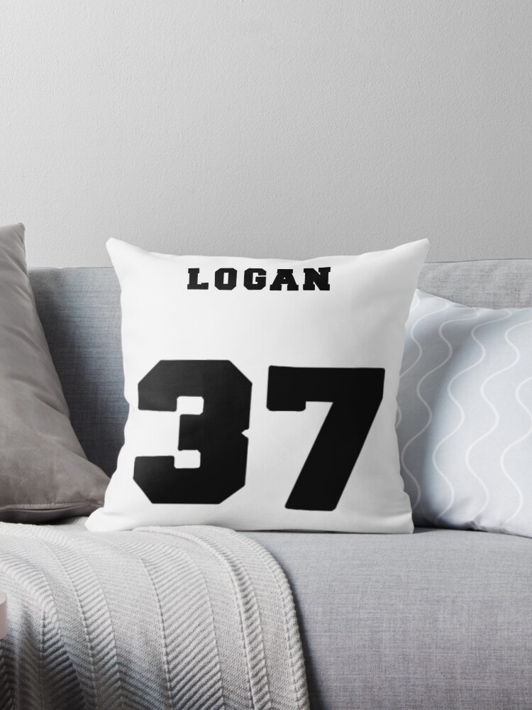 Hockey Jersey Throw Pillow