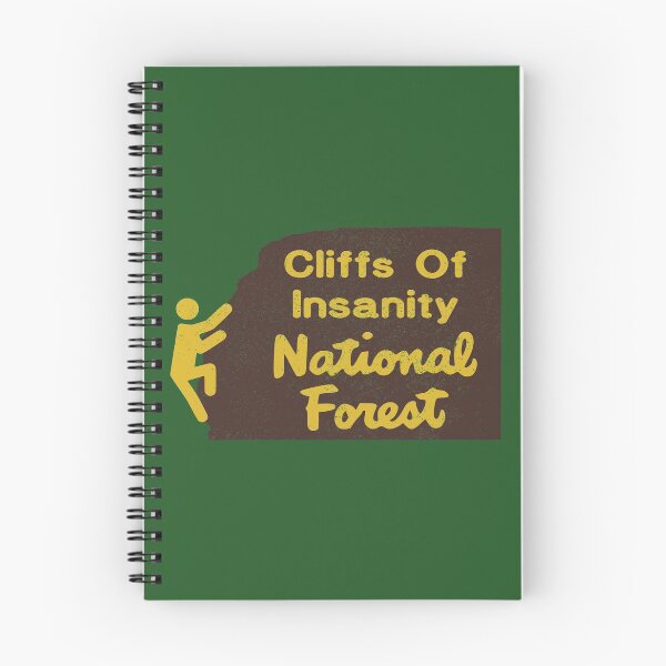 Item preview, Cliffs of Insanity National Forest - Princess Bride and National Forest Mashup designed and sold by jacob-jendrey.