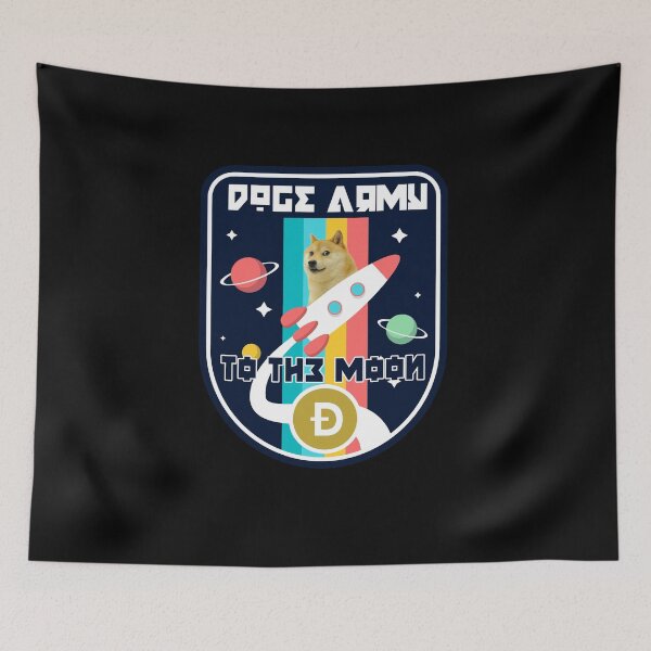 Item preview, Doge Army to the moon - Dogecoin designed and sold by arendbotha.