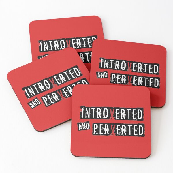 Item preview, introverted and perverted designed and sold by eliblackleopard.