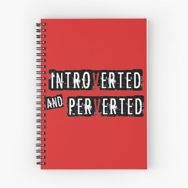 Item preview, introverted and perverted designed and sold by eliblackleopard.