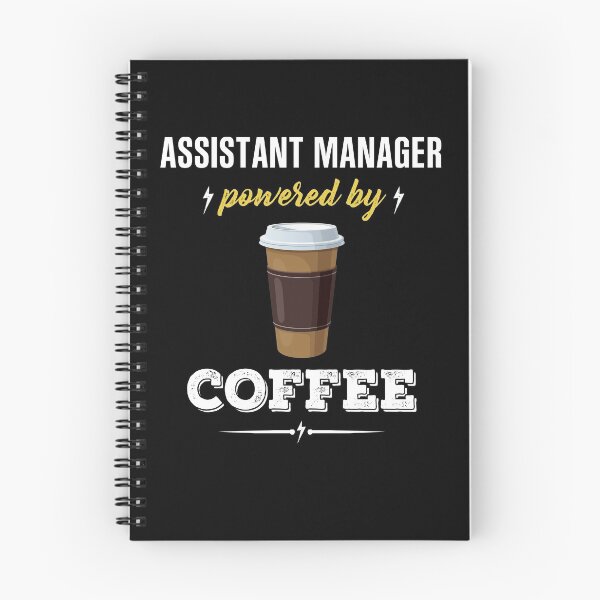 Artikelvorschau, Assistant Manager Powered By Coffee entworfen und verkauft von HaveYouHeard.