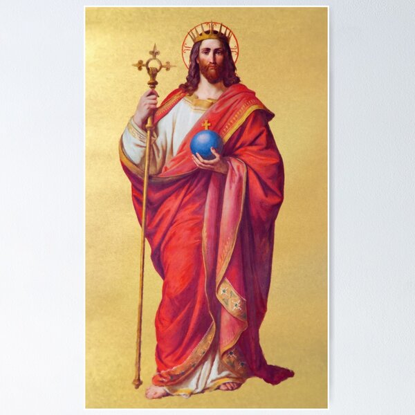 Item preview, Jesus Christ King of the World designed and sold by Beltschazar.