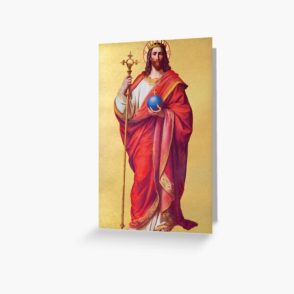 Item preview, Jesus Christ King of the World designed and sold by Beltschazar.