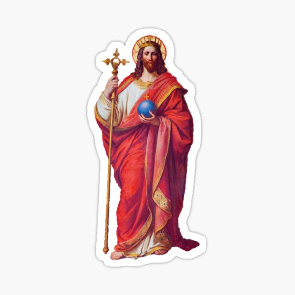Item preview, Jesus Christ King of the World designed and sold by Beltschazar.