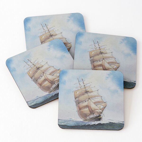 Item preview, Tall sailing ship. designed and sold by Ian Merton.