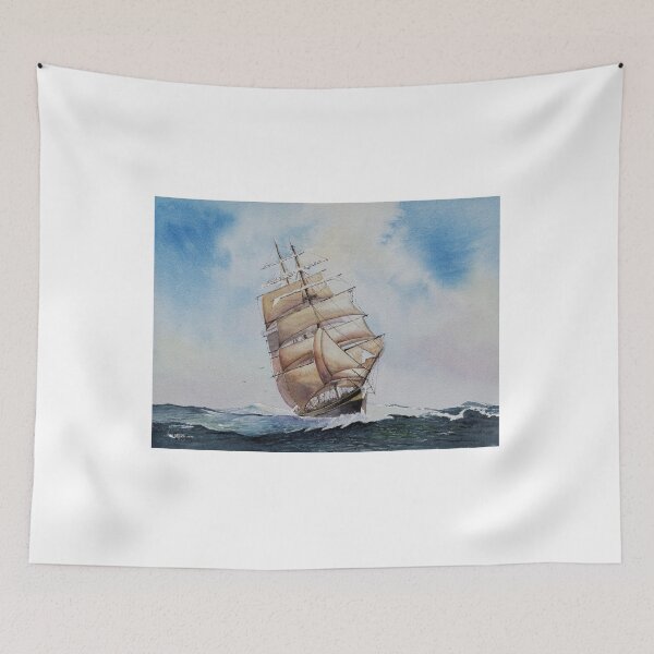 Item preview, Tall sailing ship. designed and sold by Ian Merton.