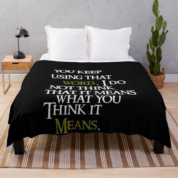 Item preview, Inconceivable! You Keep Using That Word - Princess Bride  designed and sold by jacob-jendrey.