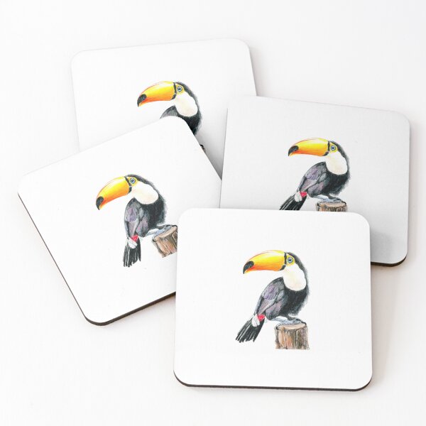 Item preview, Tucan, solo, drawing designed and sold by CatMarek.